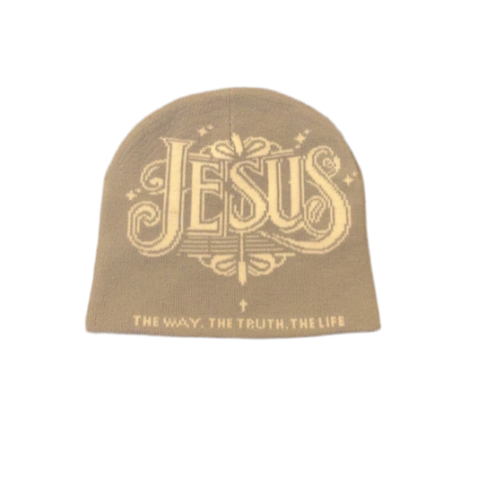 " THE WAY. THE TRUTH. THE LIFE" BEANIE